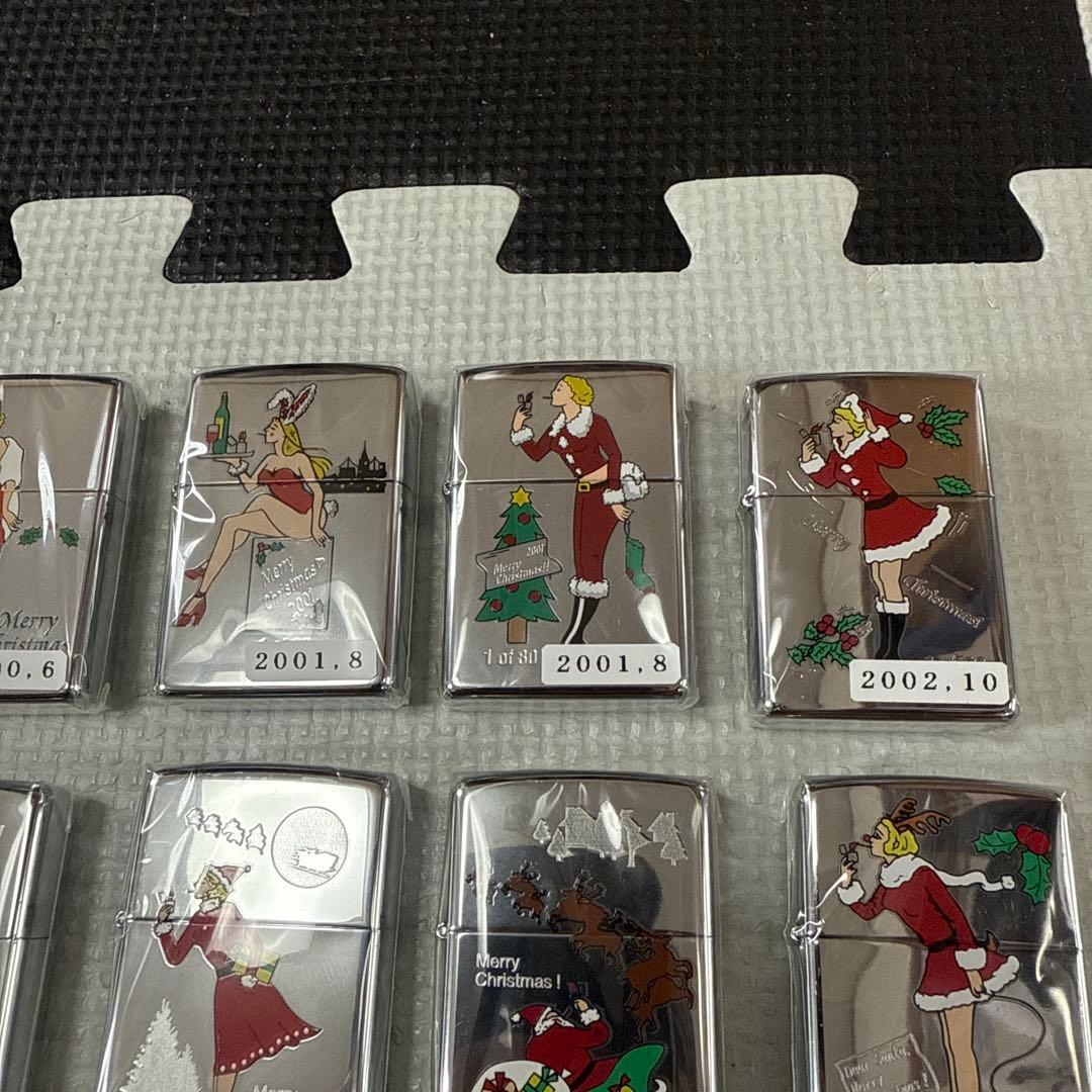 クリスマスデザイン Zippoライター 12個セット