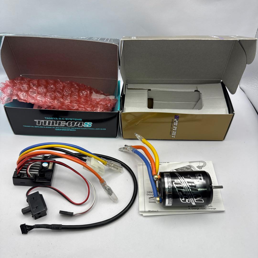 E30 【2個セット】タミヤ ブラシレスモーター ESC 04S センサー付