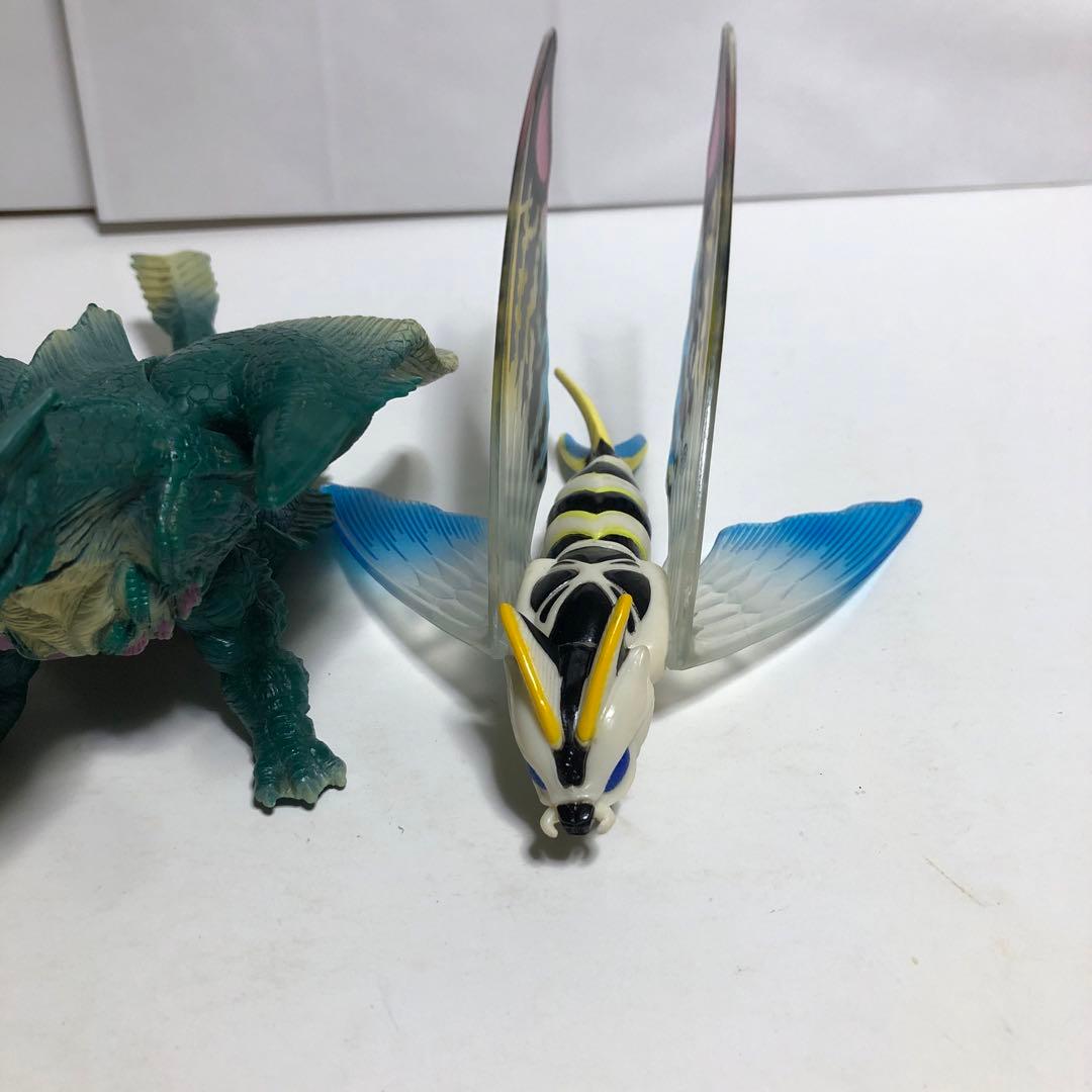 モスラ2 海底の大決戦セット アクアモスラ　ダガーラ　絶版ソフビ　ゴジラ　東宝