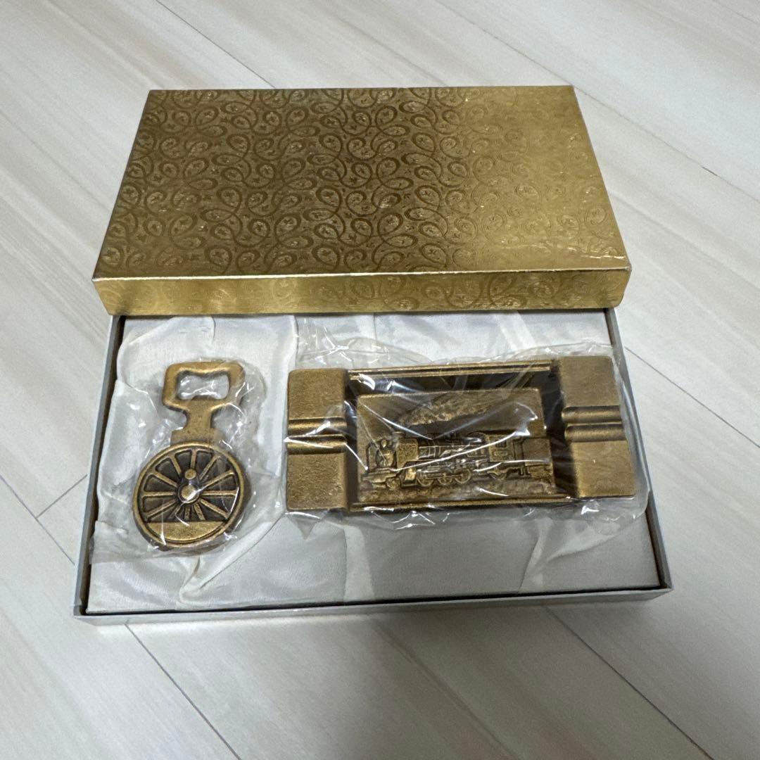 鉄道　灰皿　栓抜き　記念品　国鉄
