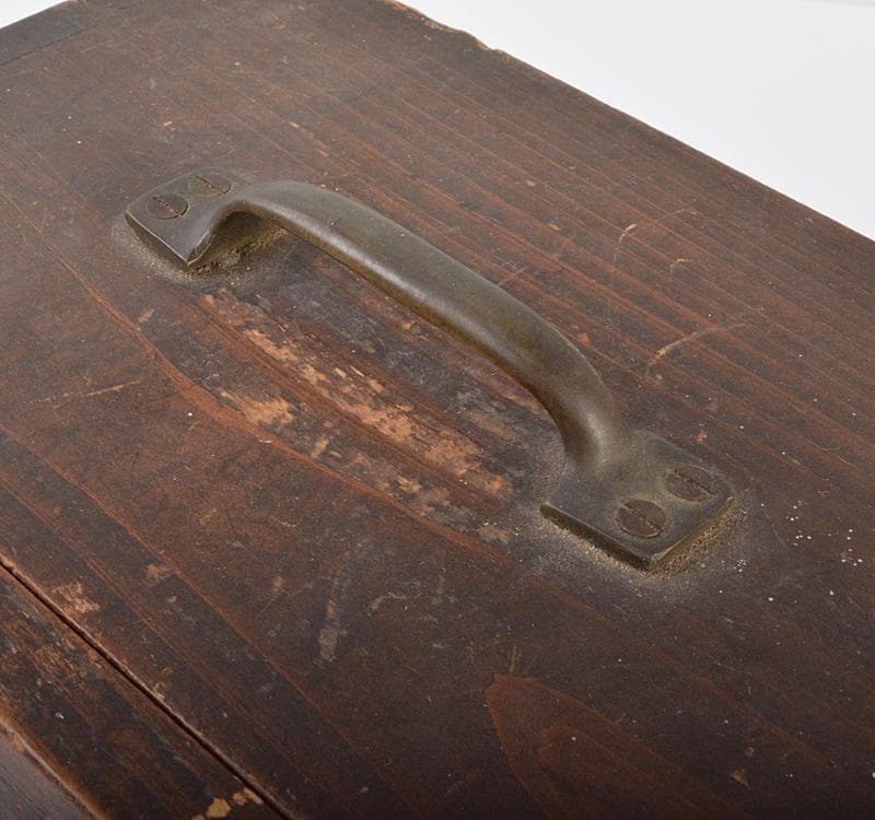 中国　竹嵌　骨牌　背竹牌　麻雀牌　箱付　V　8696