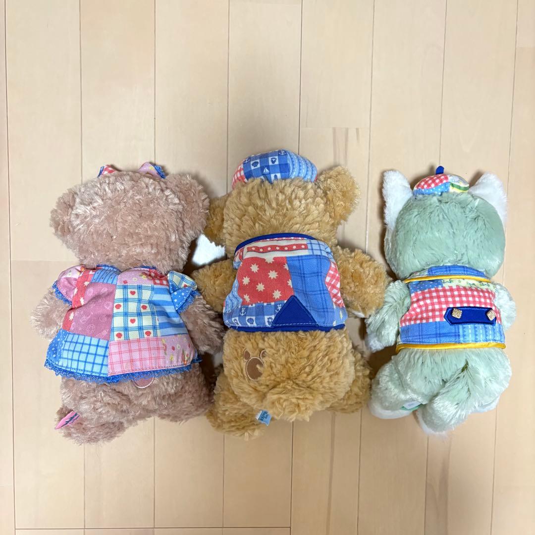 ディズニーシー15周年　ダッフィー・シェリーメイ・ジェラトーニ 　SSサイズ