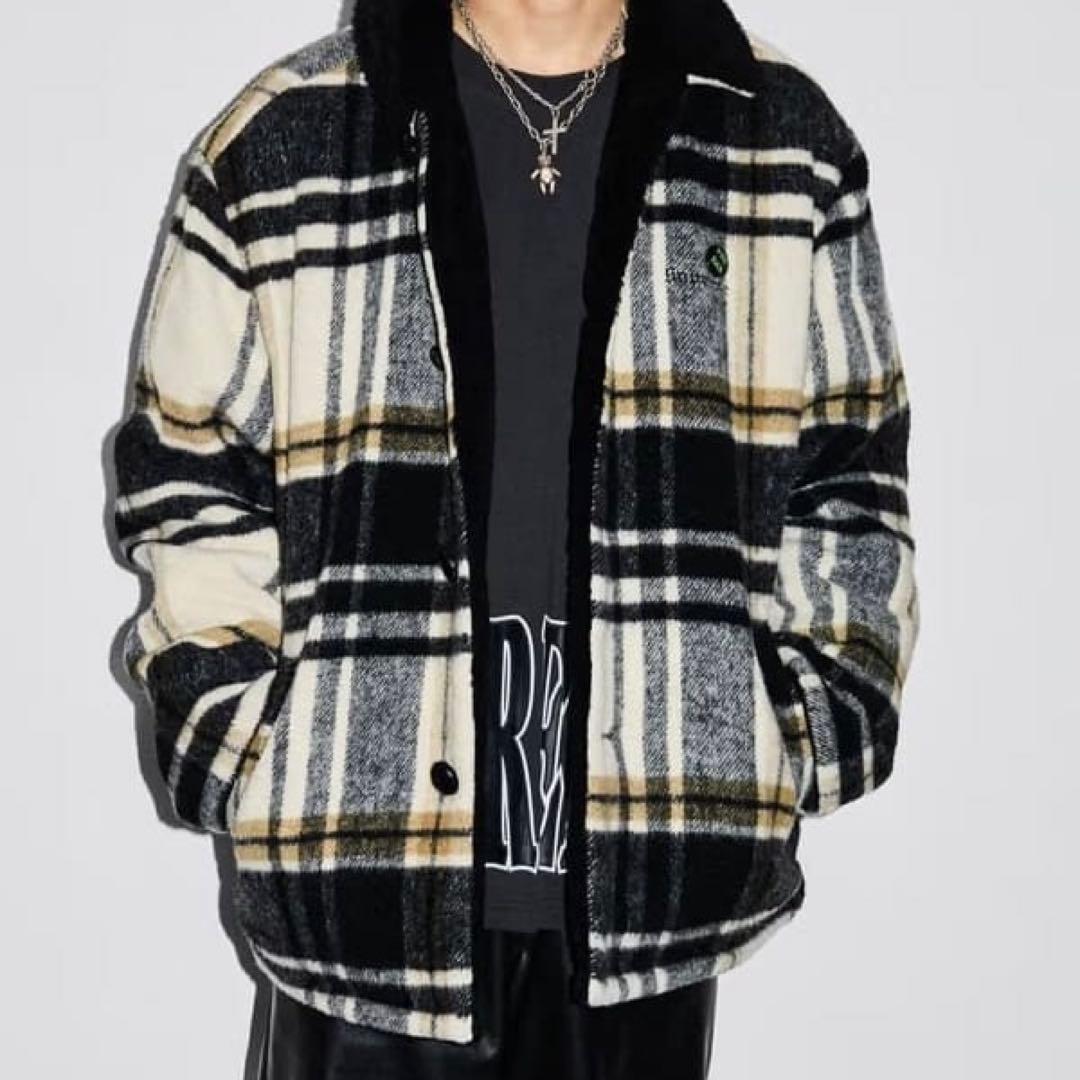バ*ク様 Supreme Plaid Car Coat