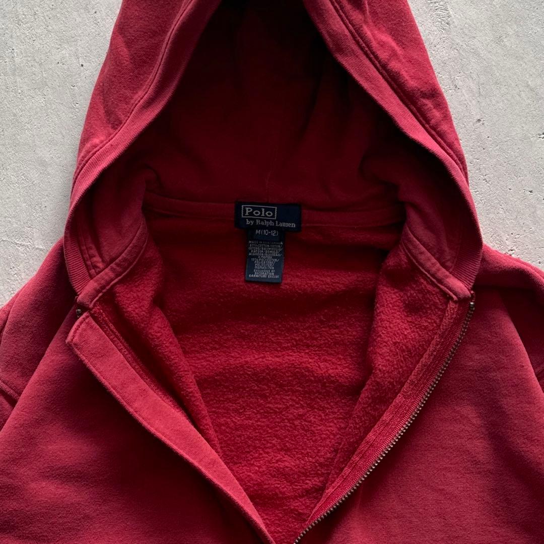 90s polo by ralph lauren ジップパーカー ビックポニー