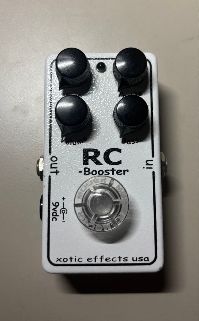 xotic RC-Booster 後期型 青LED ギターエフェクター
