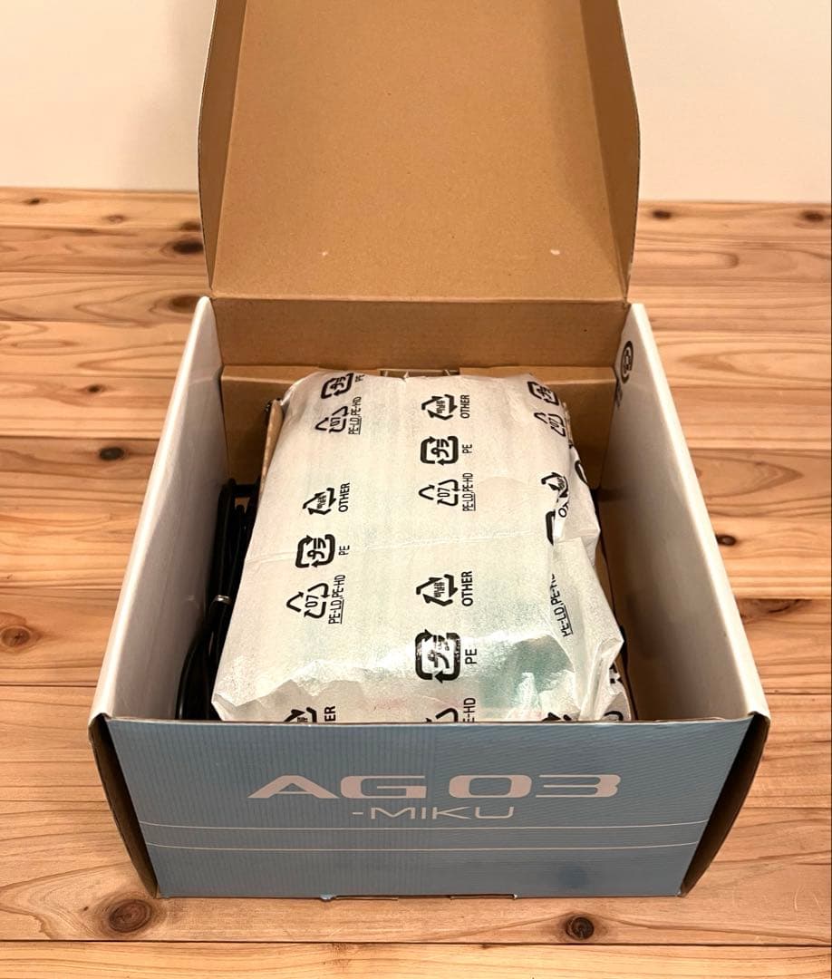 【美品】YAMAHA AG03-MIKU ウェブキャスティングミキサー