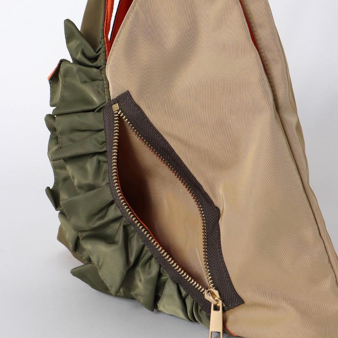 RISLEY OUTDOOR PRODUCTS コラボ　フリルショルダーバッグ
