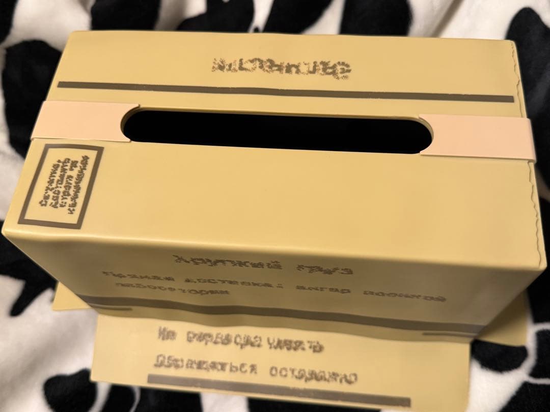 一番くじ　メタルギアソリッド A賞　ダンボール潜入ティッシュケース