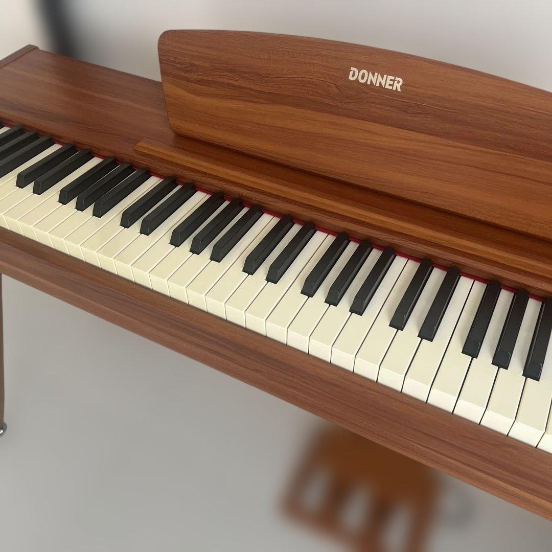Donner 電子ピアノ 88鍵盤 3本ペダル DDP-80