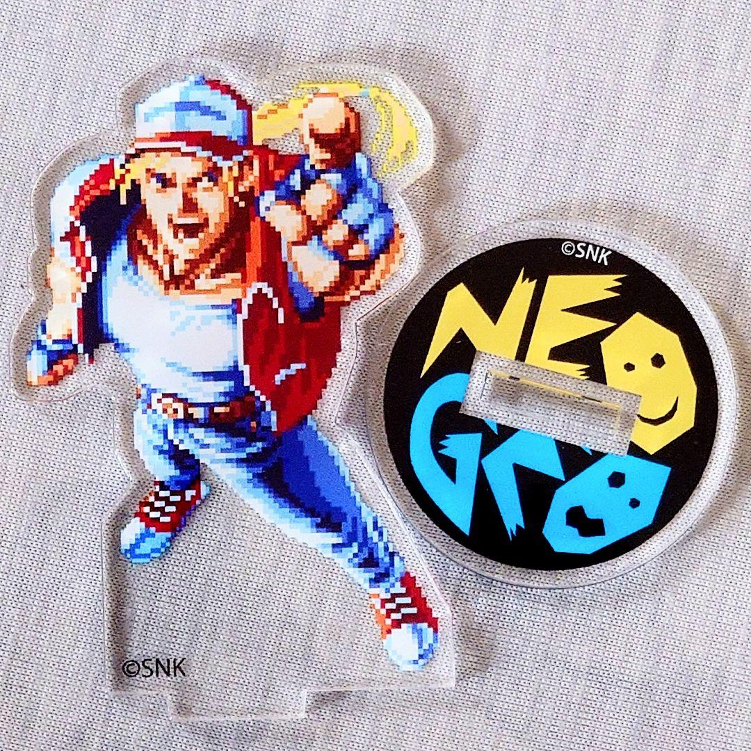 RB 餓狼伝説 ピクセル アクリルスタンド 仰ぎ テリー・ボガード