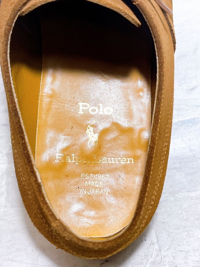 【美品】REGAL別注 ラルフローレン ストレートチップ 25.5EEcm