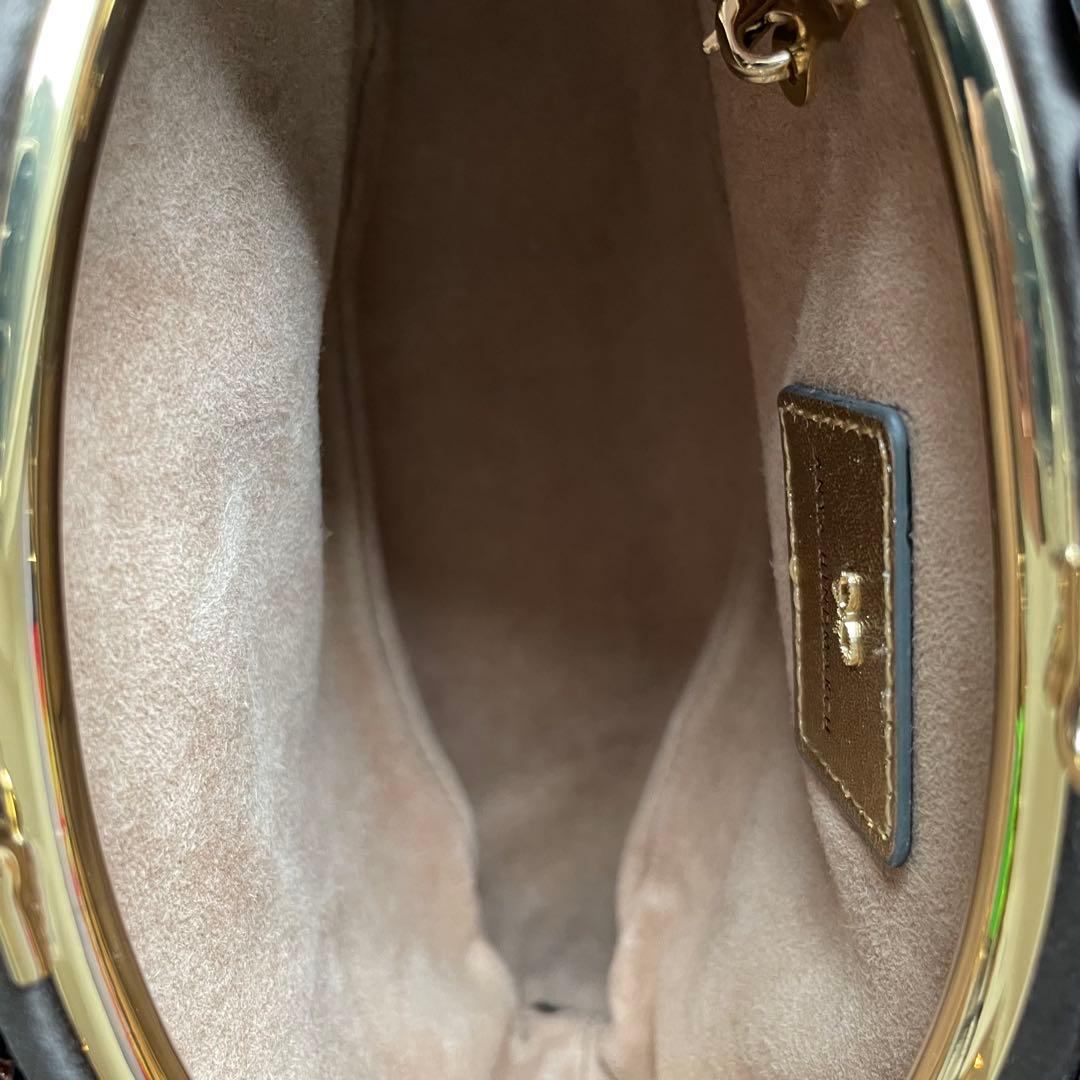 アニヤハインドマーチ ビーズパーティーバッグ　ハリネズミ