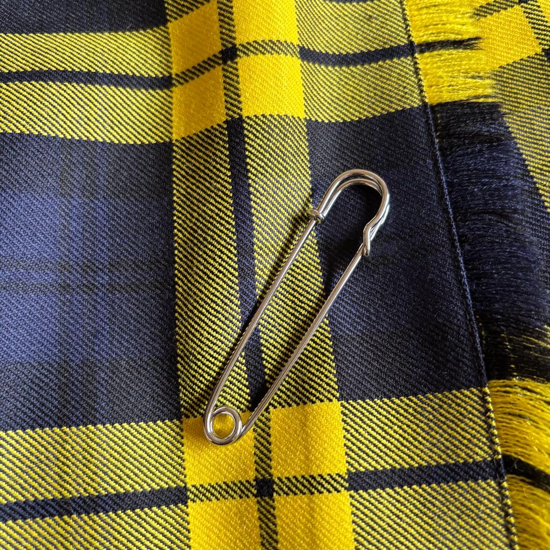 O'NEIL of DUBLIN ウーステッドウールキルトスカート　サイズGB8