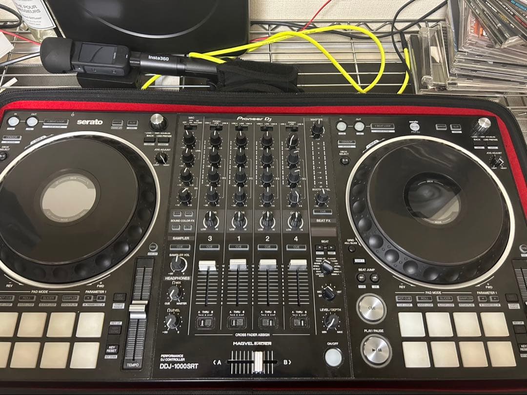 pioneer DDJ1000SRT 完動品　ODYSSEY専用ケース