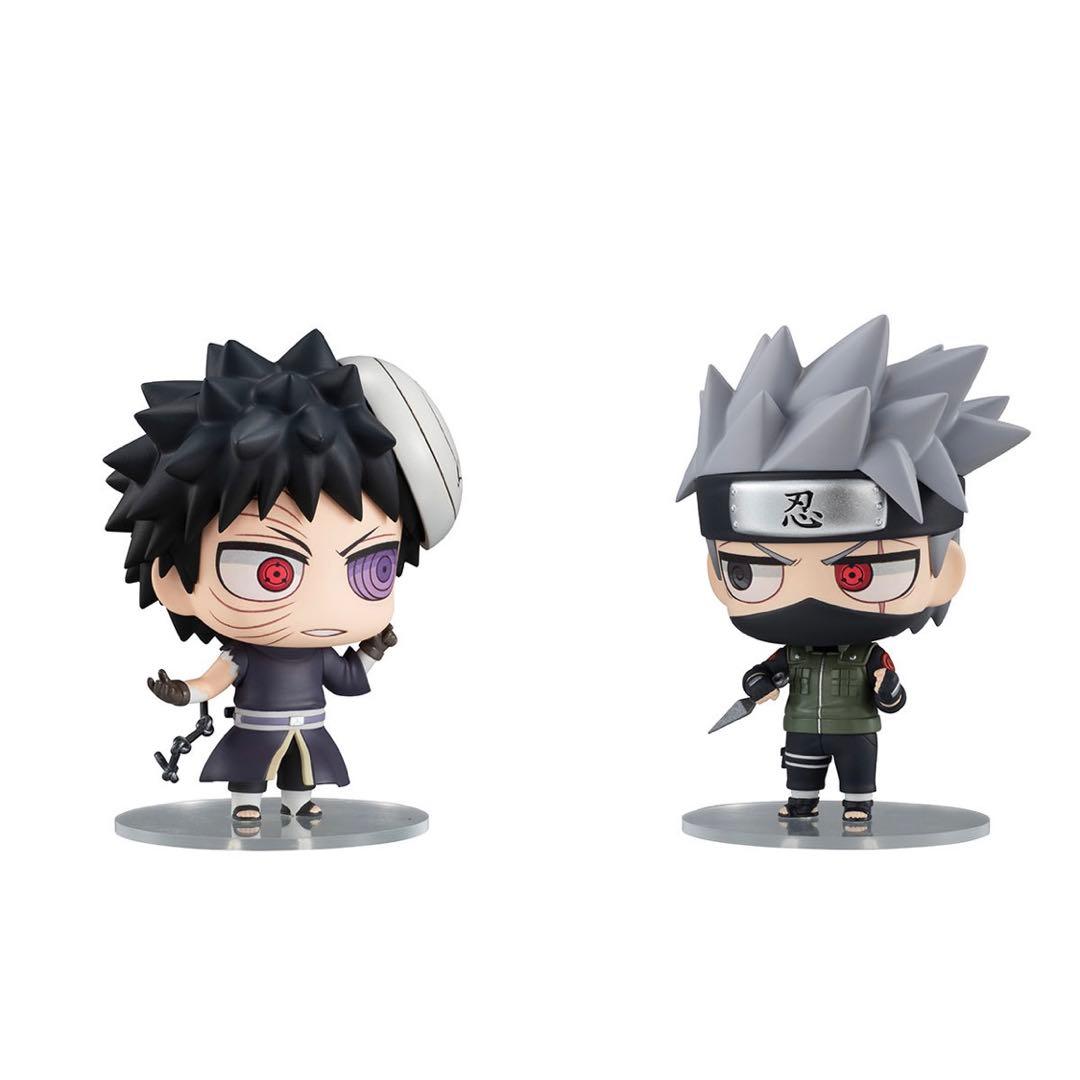 NARUTO ナルト ちみメガ　バディプロジェクト　はたけカカシ うちはオビト