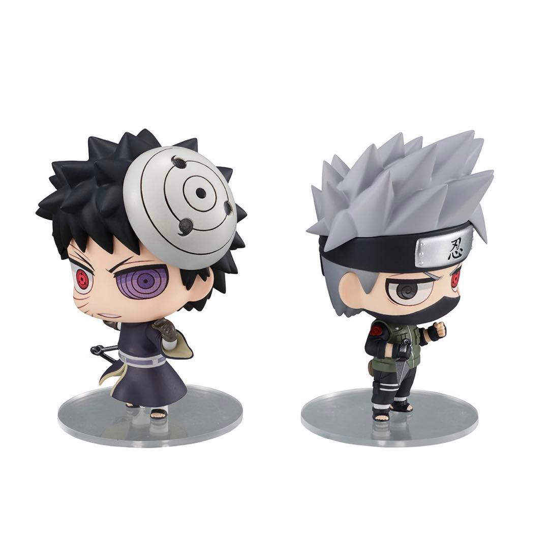 NARUTO ナルト ちみメガ　バディプロジェクト　はたけカカシ うちはオビト