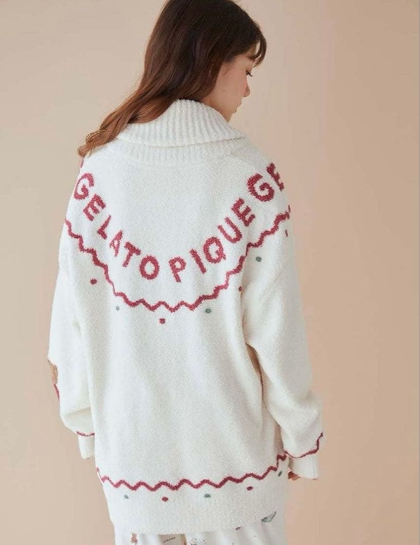 【早い者勝ち】GELATO PIQUEジェラートピケ ノルディックカーディガン
