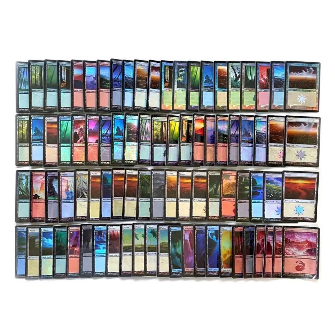 MTG John Avon 製品版英語FOIL 基本土地 基本地形 コンプリート