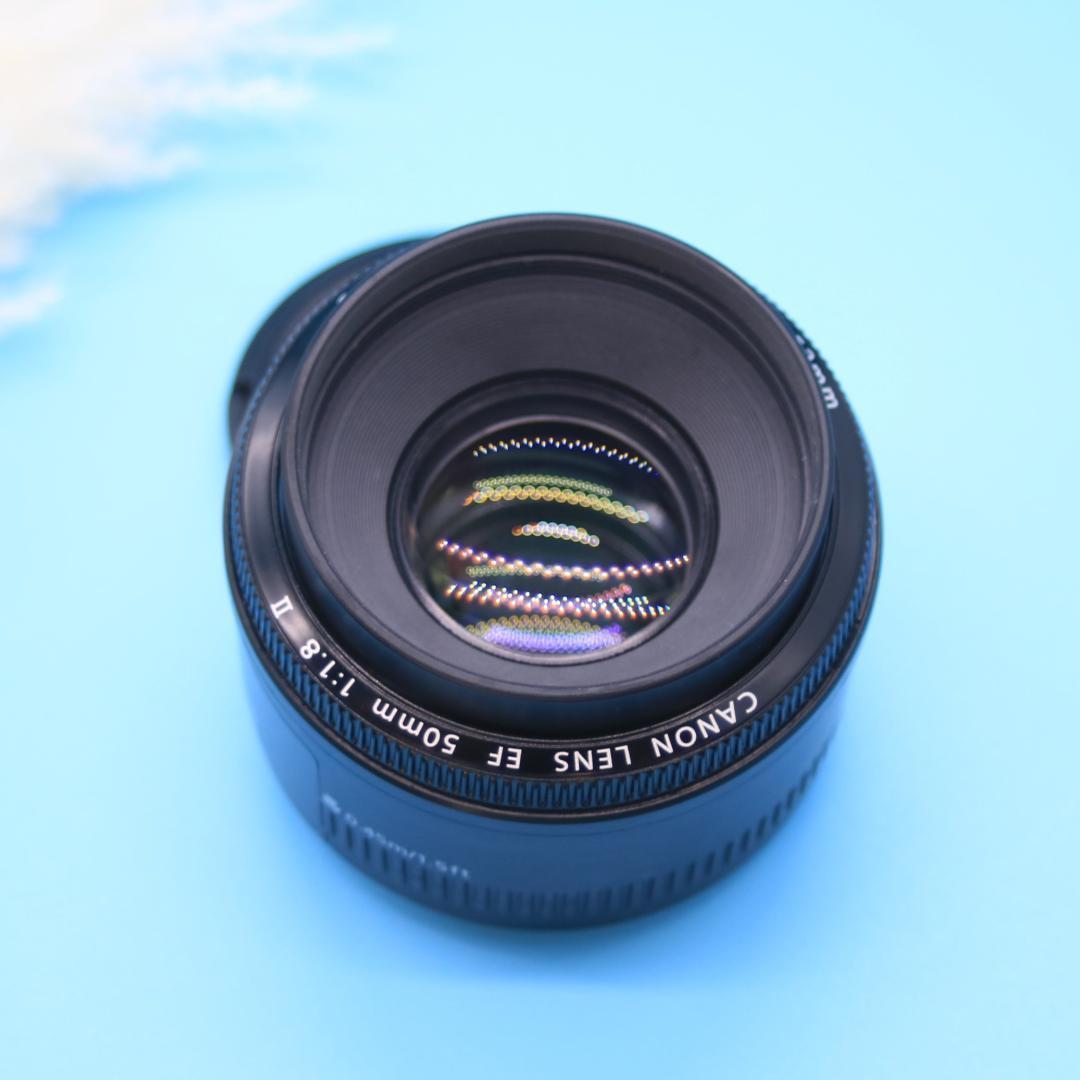 ❁神レンズ❁Canon キャノン EF 50mm F1.8 II 単焦点レンズ