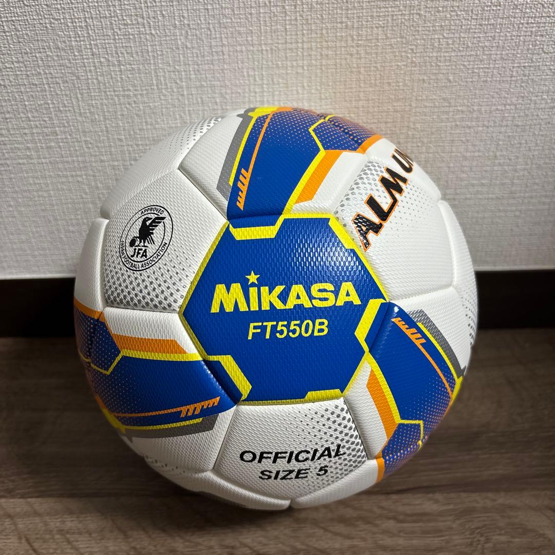 夕焼けさん様 新品未使用Mikasa FT550B サッカーボール 5号球 ①