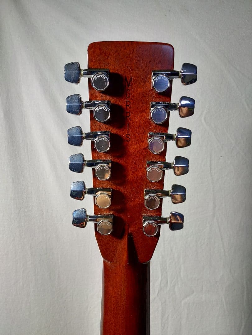 Morris 　TF　B-４５ １２弦ギター 製造年1978年頃ハードケース付属