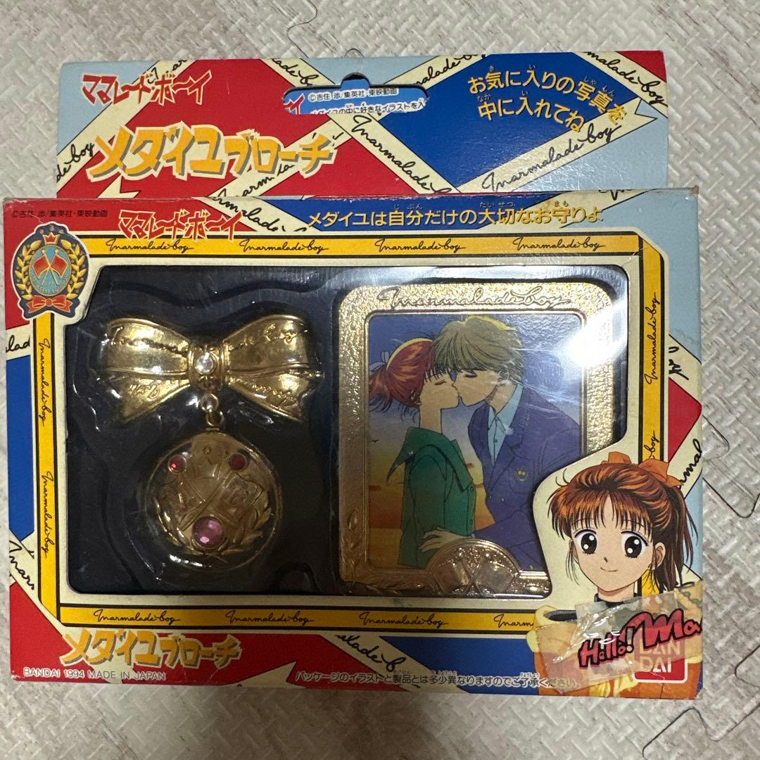 ママレードボーイ　メダイユブローチ