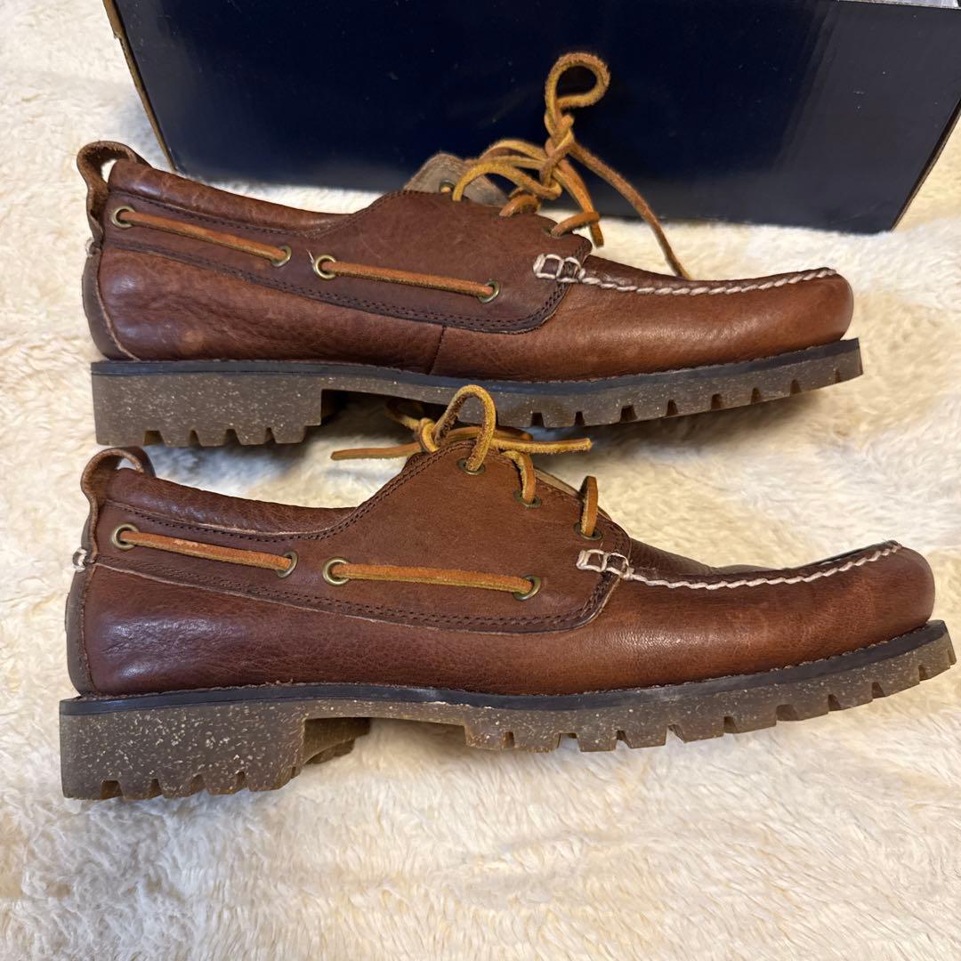 Polo Ralph Lauren ブラウン デッキシューズ