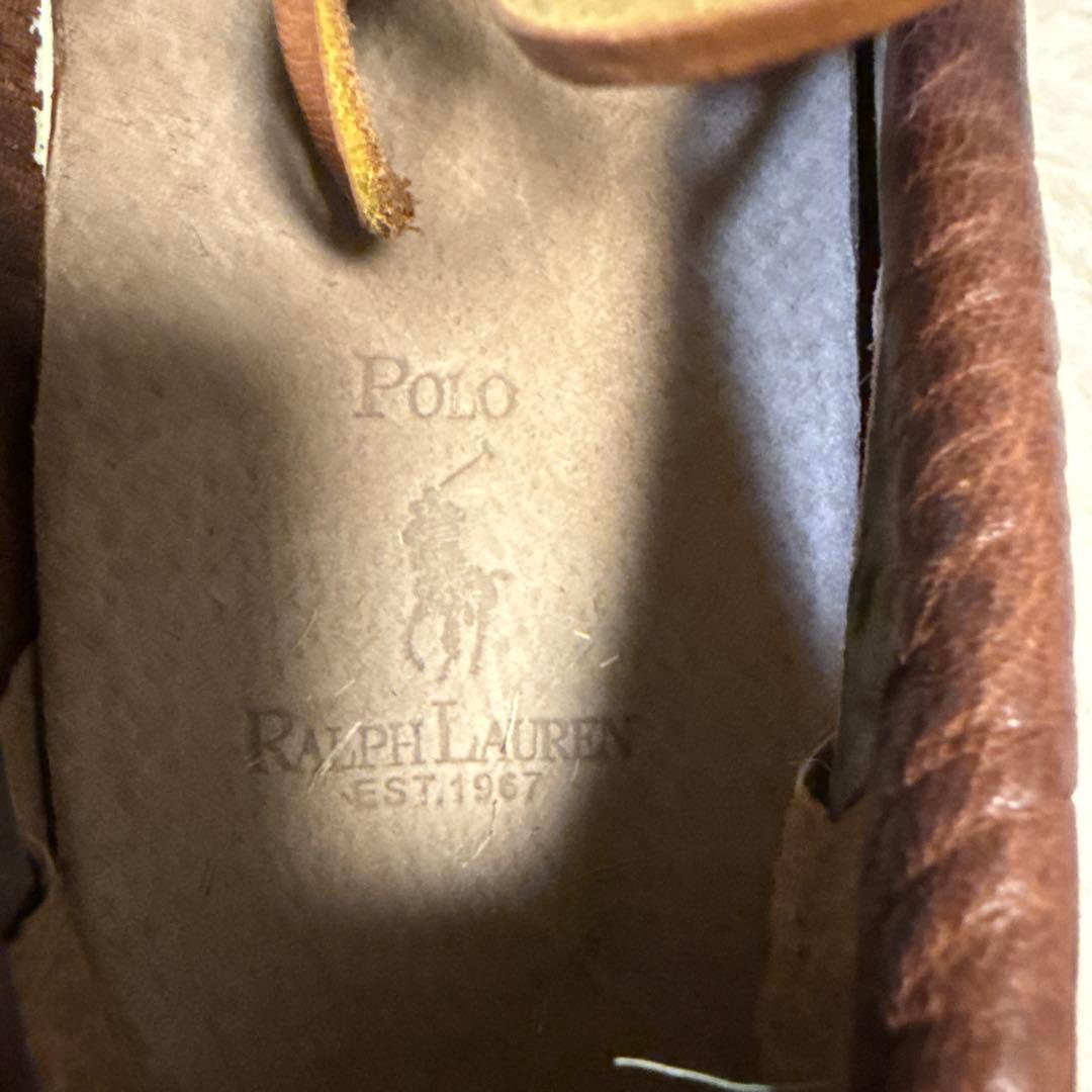 Polo Ralph Lauren ブラウン デッキシューズ