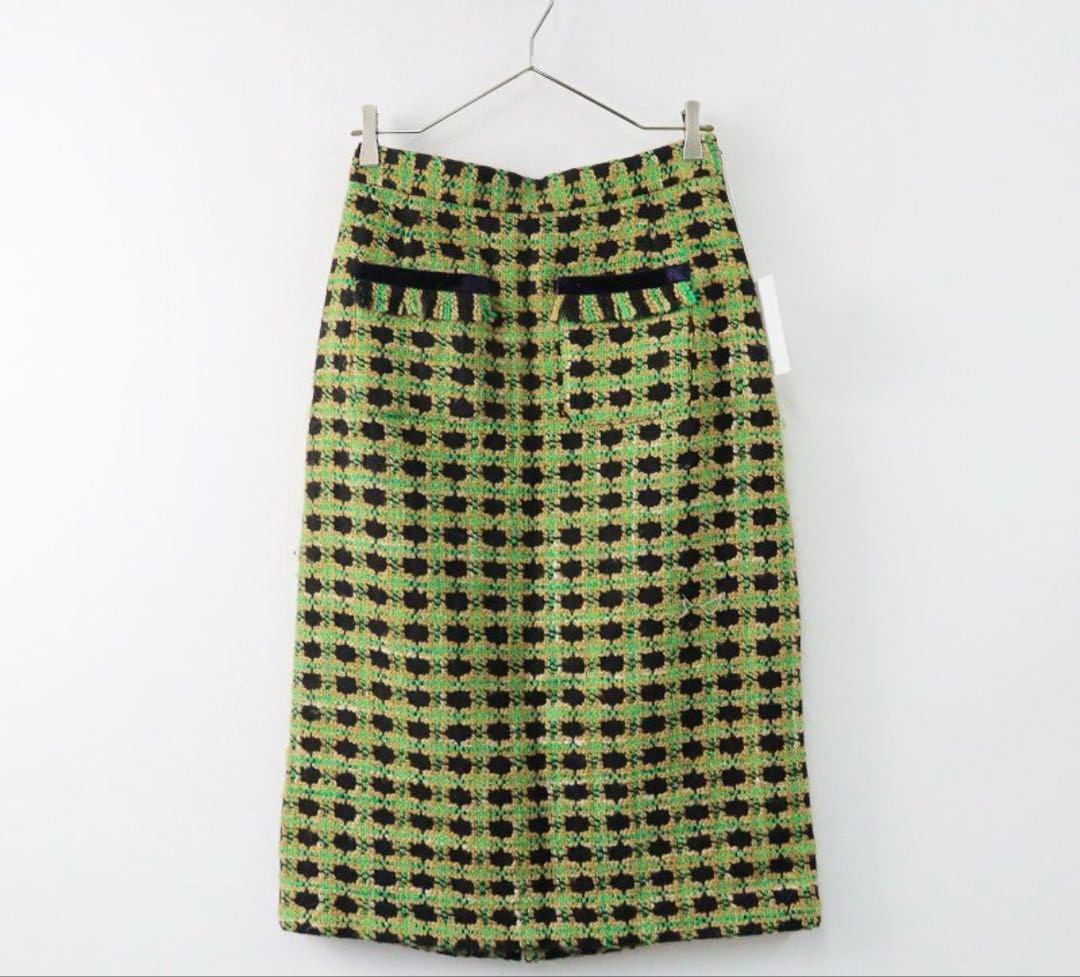 ほぼ日 ツイード ポケットスカート 生地の可能性