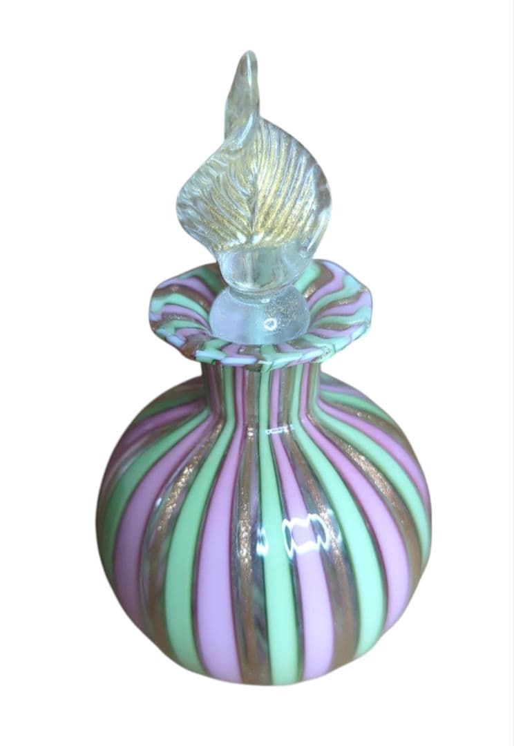 ベネチアンガラス ムラーノ ❤︎ 香水瓶 パフュームボトル 瓶 ヴィンテージ