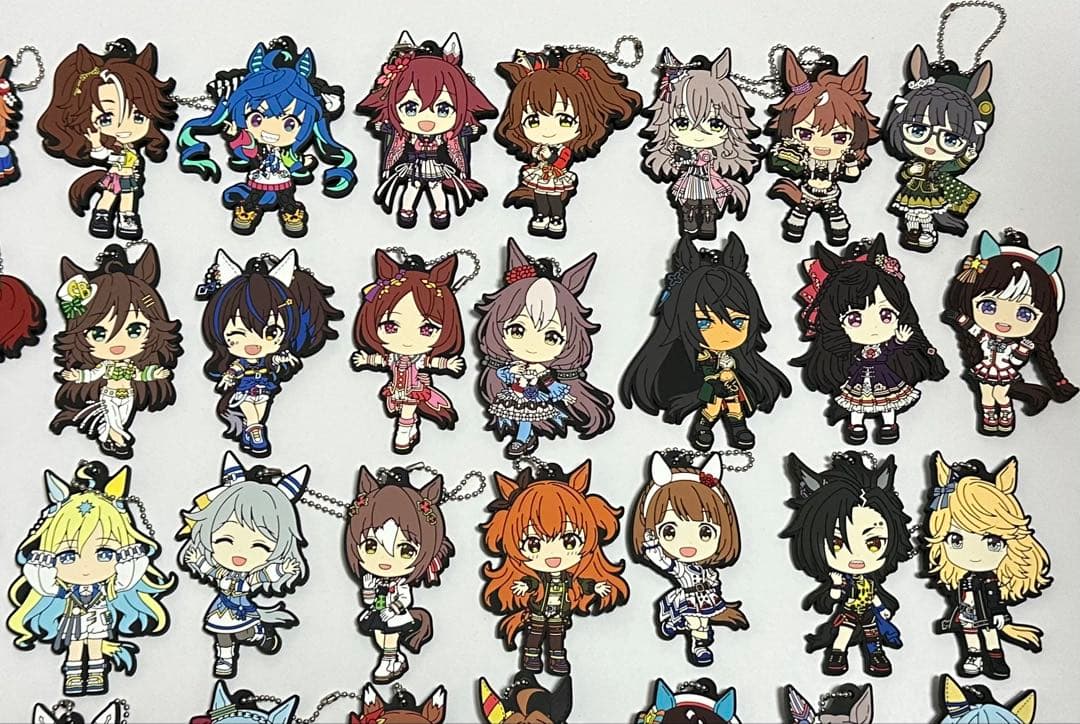 ウマ娘　一番くじ　ラバーマスコット　全種セット