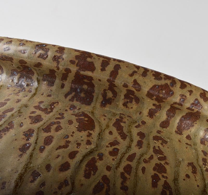 常滑焼　澤田重治作　ヨリコ造り　壷　大壷　重さ約１８.９㎏　V　R4694C