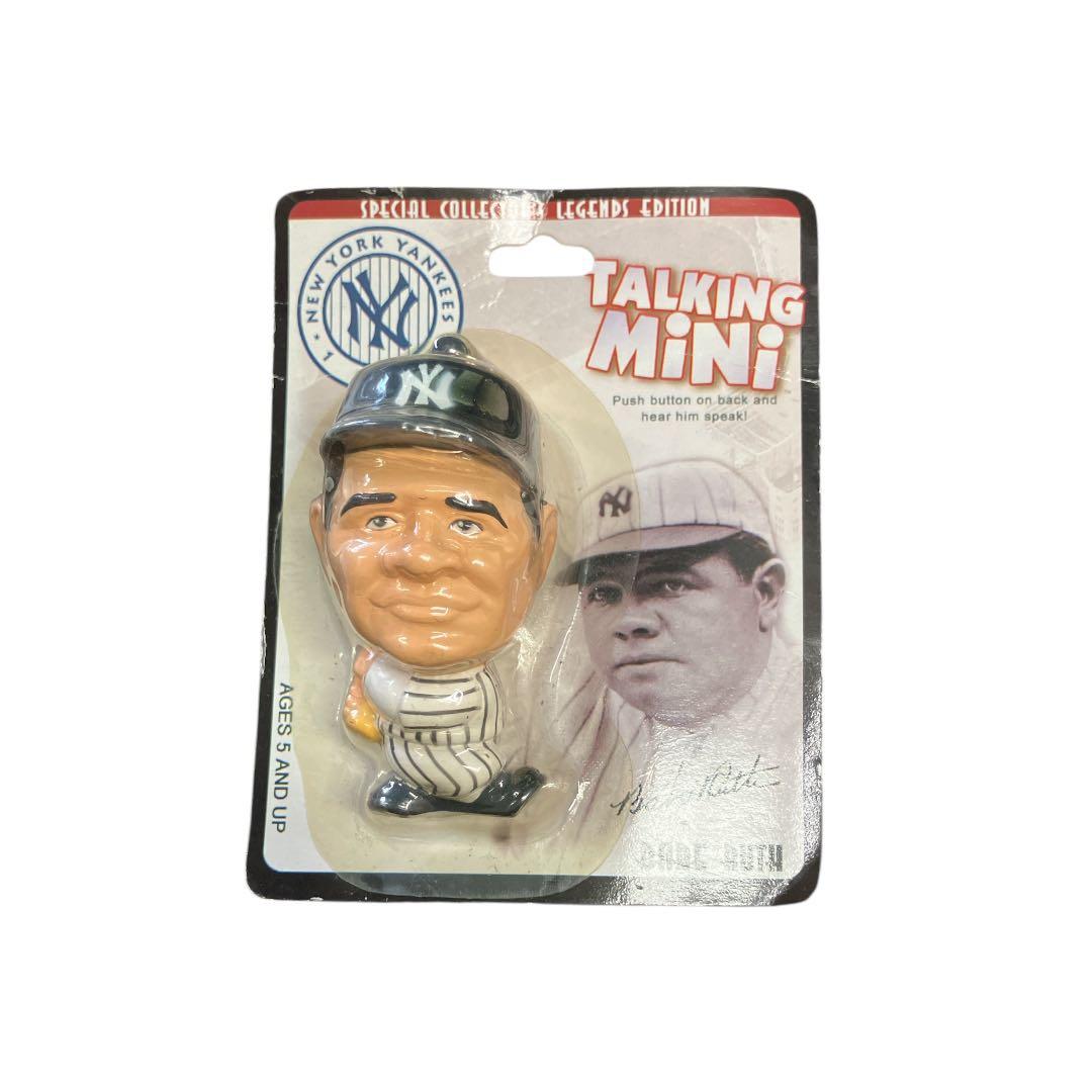 【未開封】NY ヤンキース　ベーブルース フィギュア キーホルダー　MLB