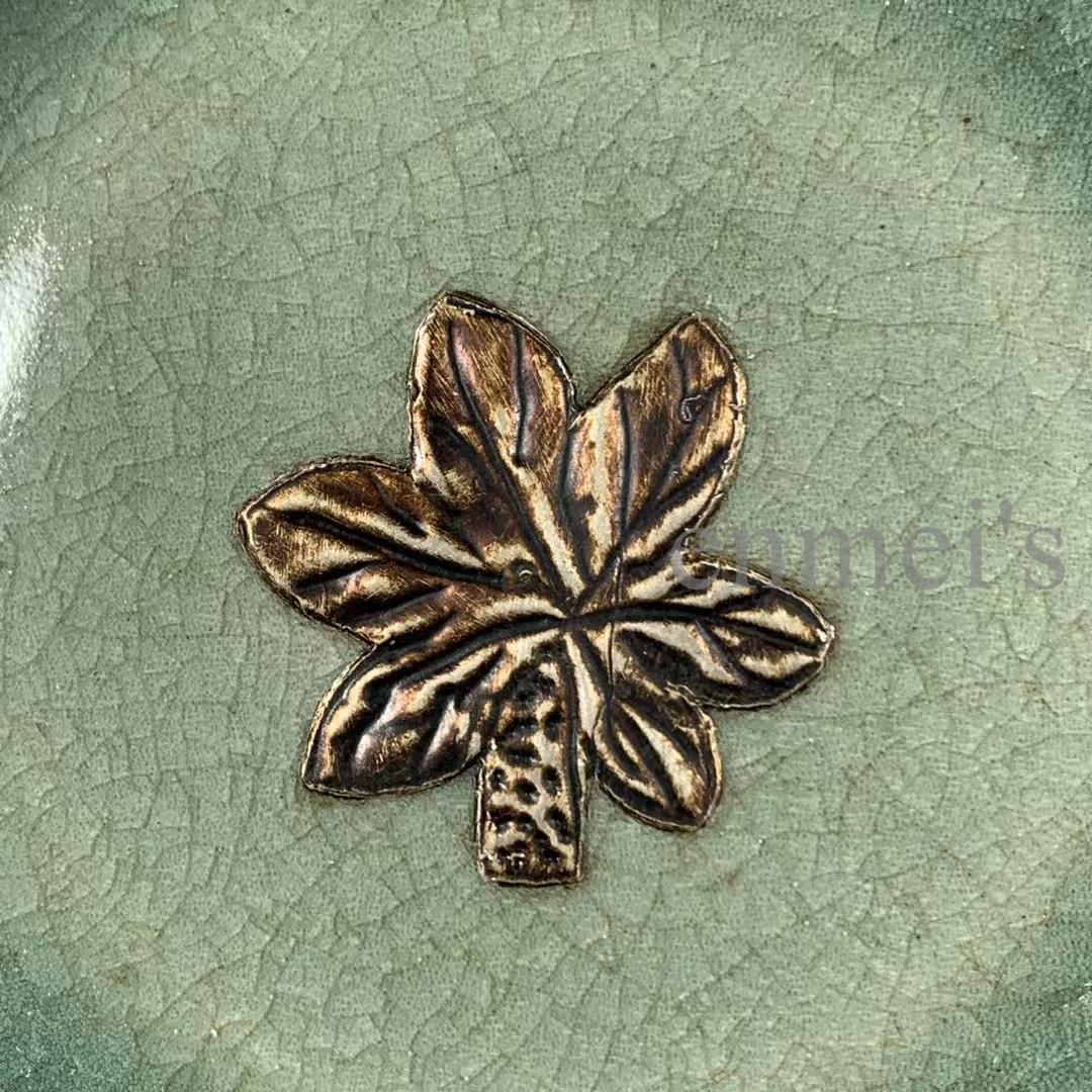 中国古美術・宋汝窯・汝窯・巻足洗・銀嵌細工・古陶磁・茶道具・書道具・飾皿・置物