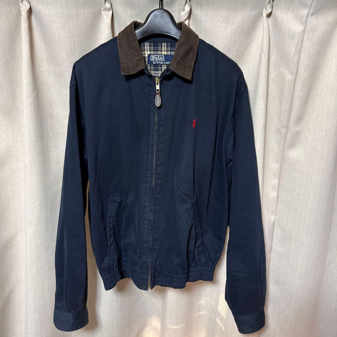 ラルフローレン スイングトップ 襟コーデュロイ