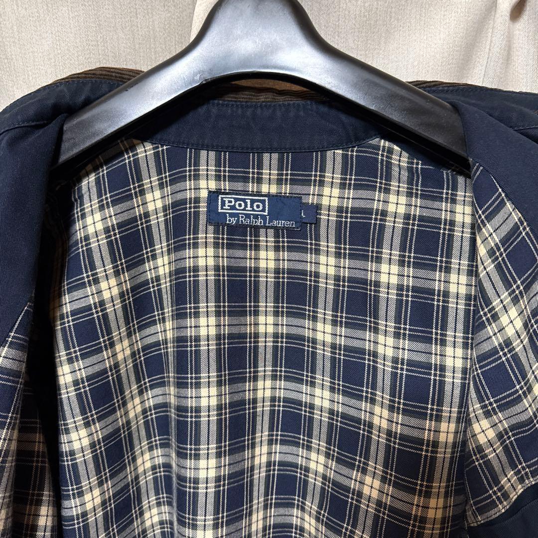 ラルフローレン スイングトップ 襟コーデュロイ