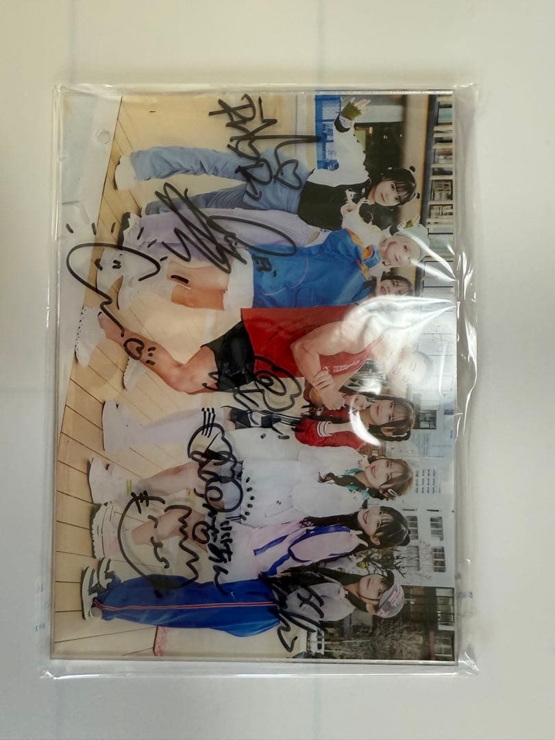 candytuneグループ サイン入りアクリルパネル　きゃんちゅー