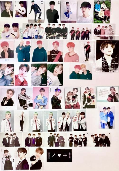 SEVENTEEN コンサート 公式グッズ ホシ トレカ45枚+生写真
