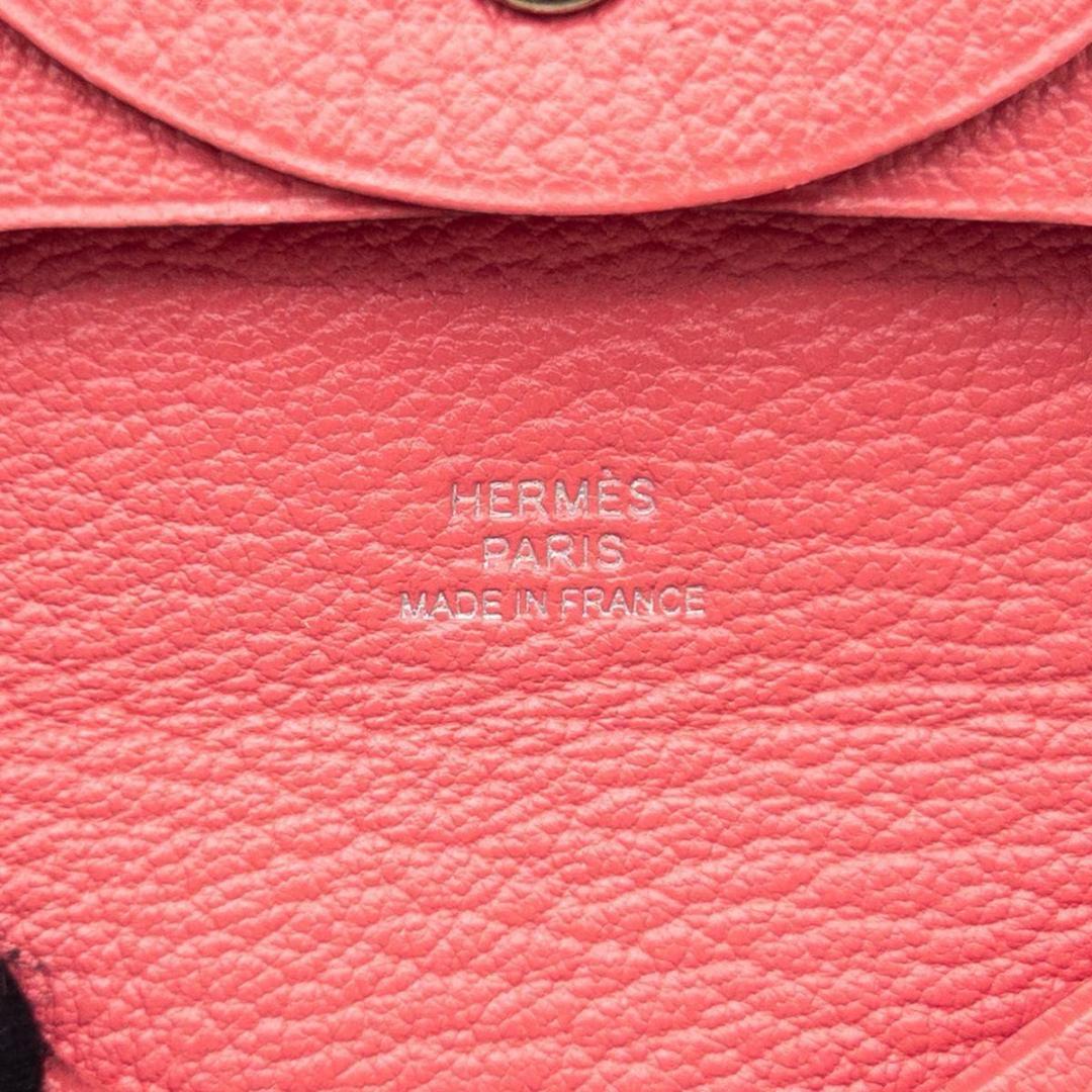 【未使用品】HERMES バスティア　ケース　小銭入れ　ピンク　エプソン