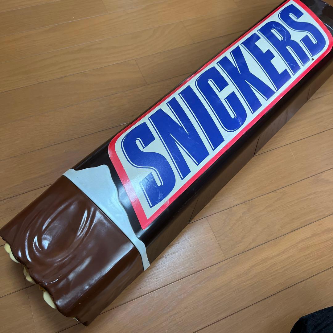 特大　ビックサイズ　アメリカ購入　スニッカーズ　オブジェ
