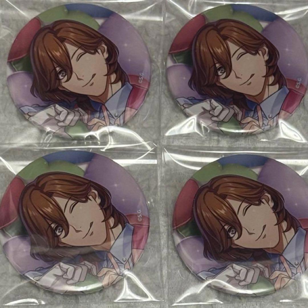 うたプリ AGF 缶バッジ 嶺二　ライエモ