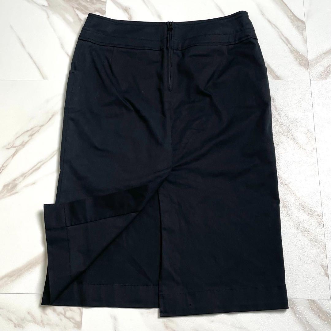 PRADA プラダスポーツ ミドルスカート タイトスカート レディース ネイビー