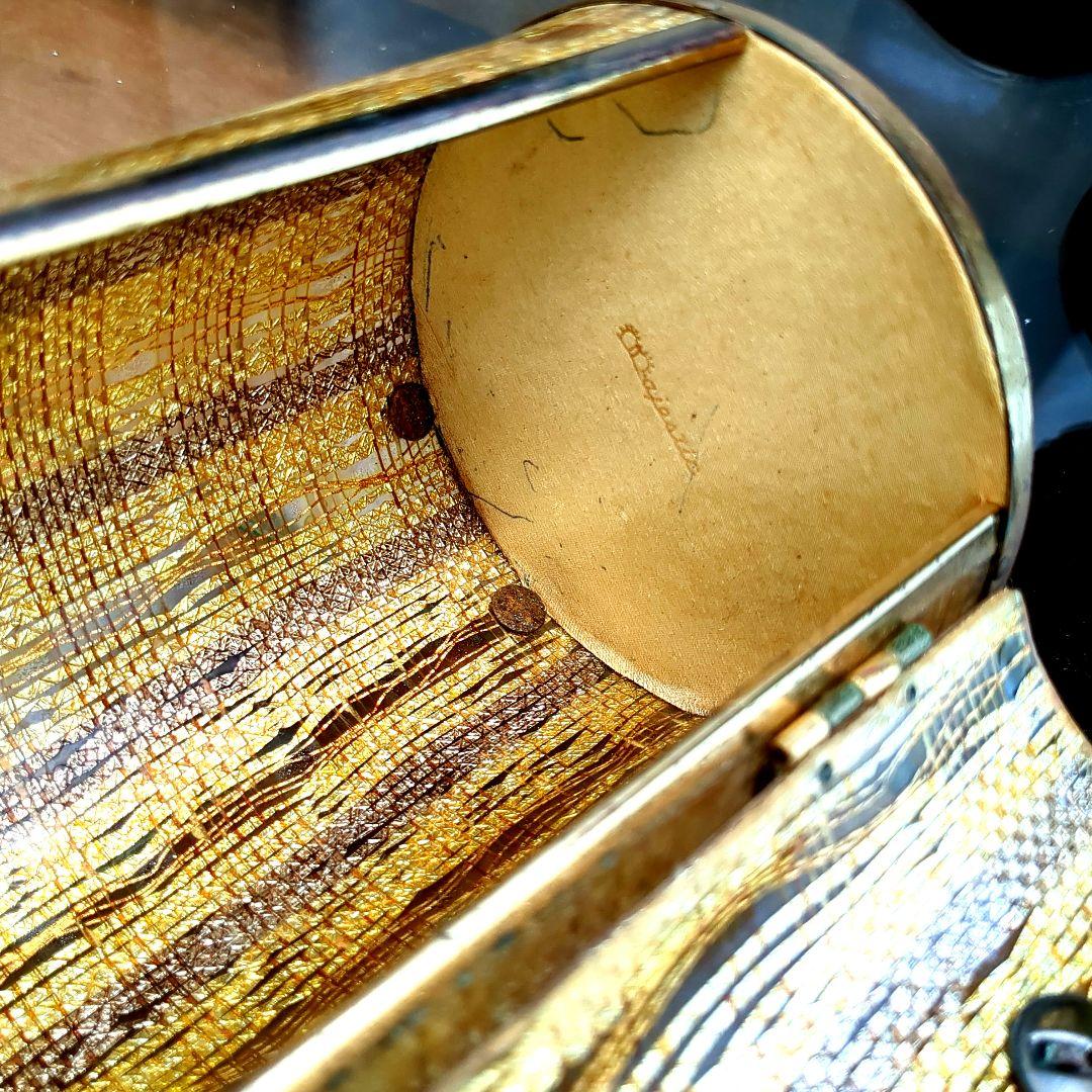 アンティークバッグ パーティーバッグ ビンテージ セルロイド？ majestic