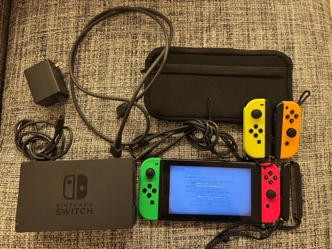 Nintendo Switch 箱無し　128GBSDカード付き