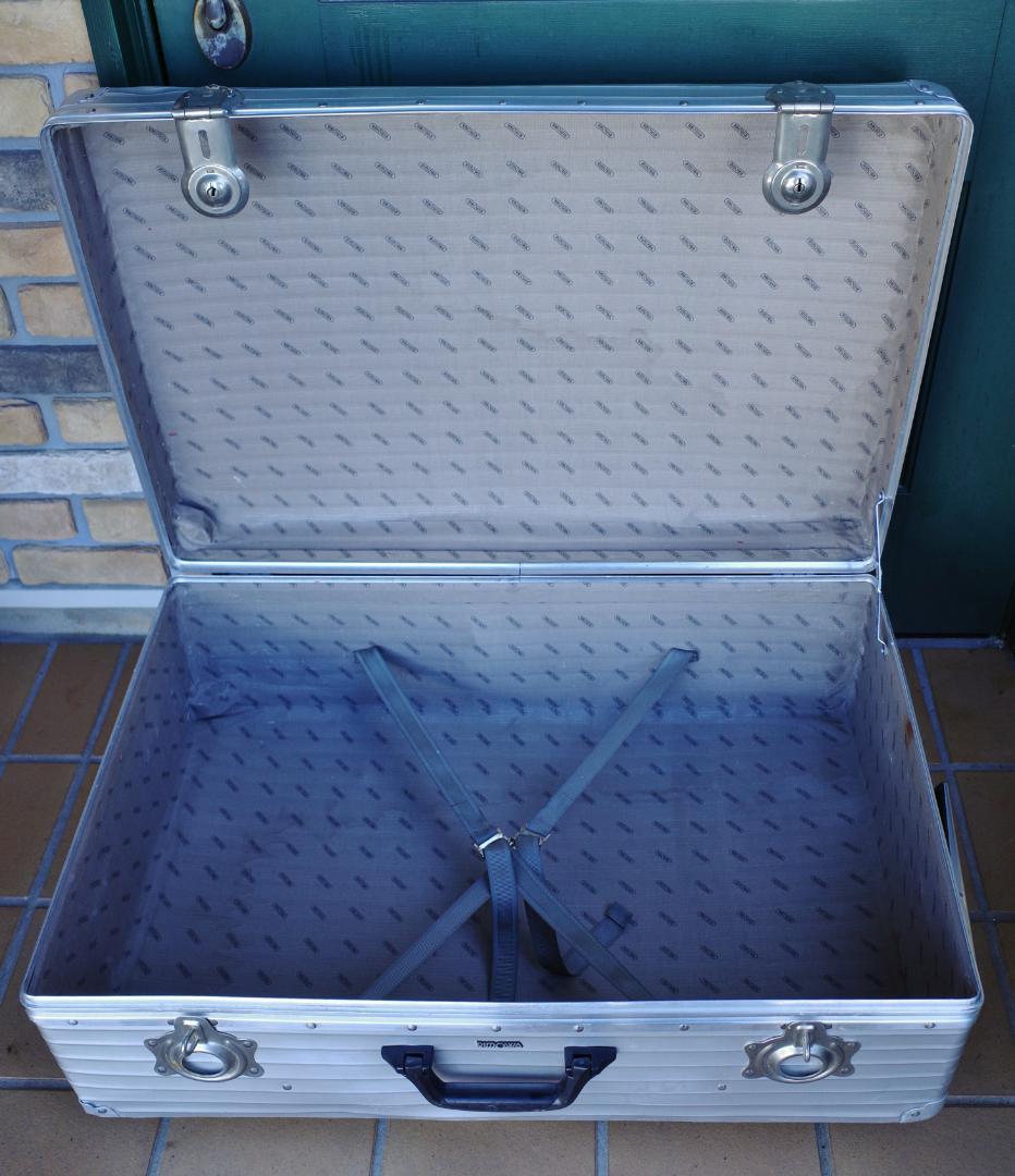 リモワ '70 レトロ アルミ スーツケース 2輪【稀少】XL 104L