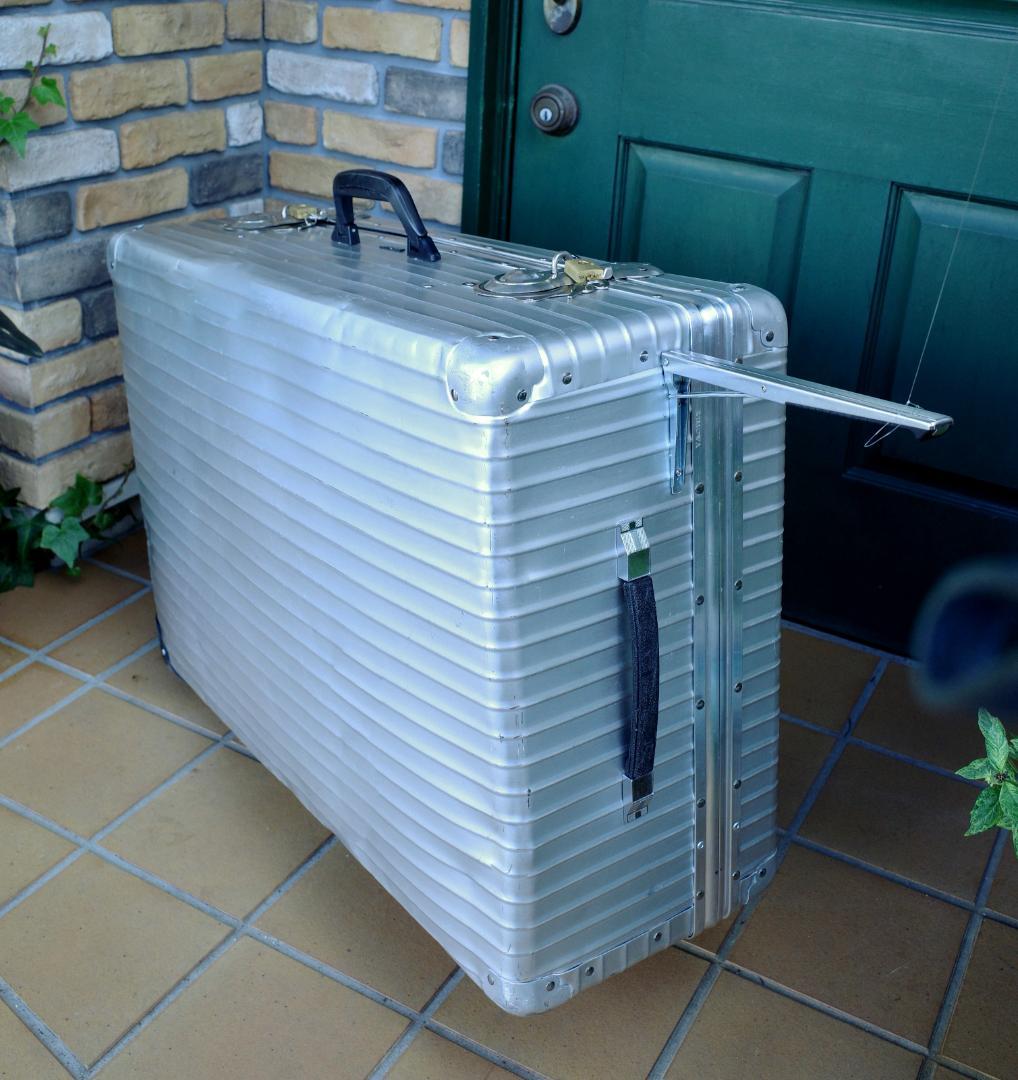 リモワ '70 レトロ アルミ スーツケース 2輪【稀少】XL 104L