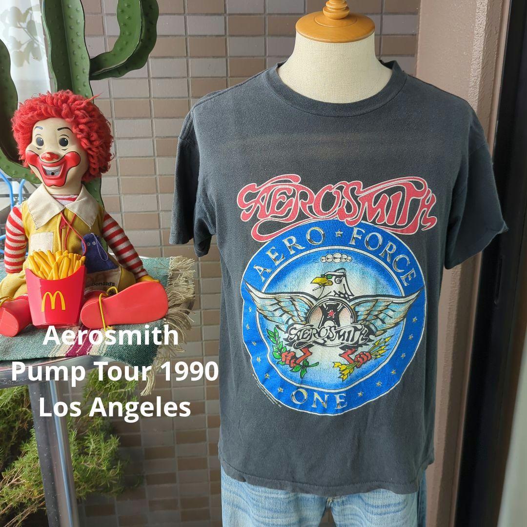 エアロスミス Aerosmith Pump Tour 1990 ツアー Tシャツ