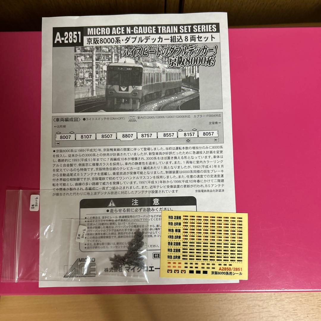 京阪8000系テレビカー 8両セット