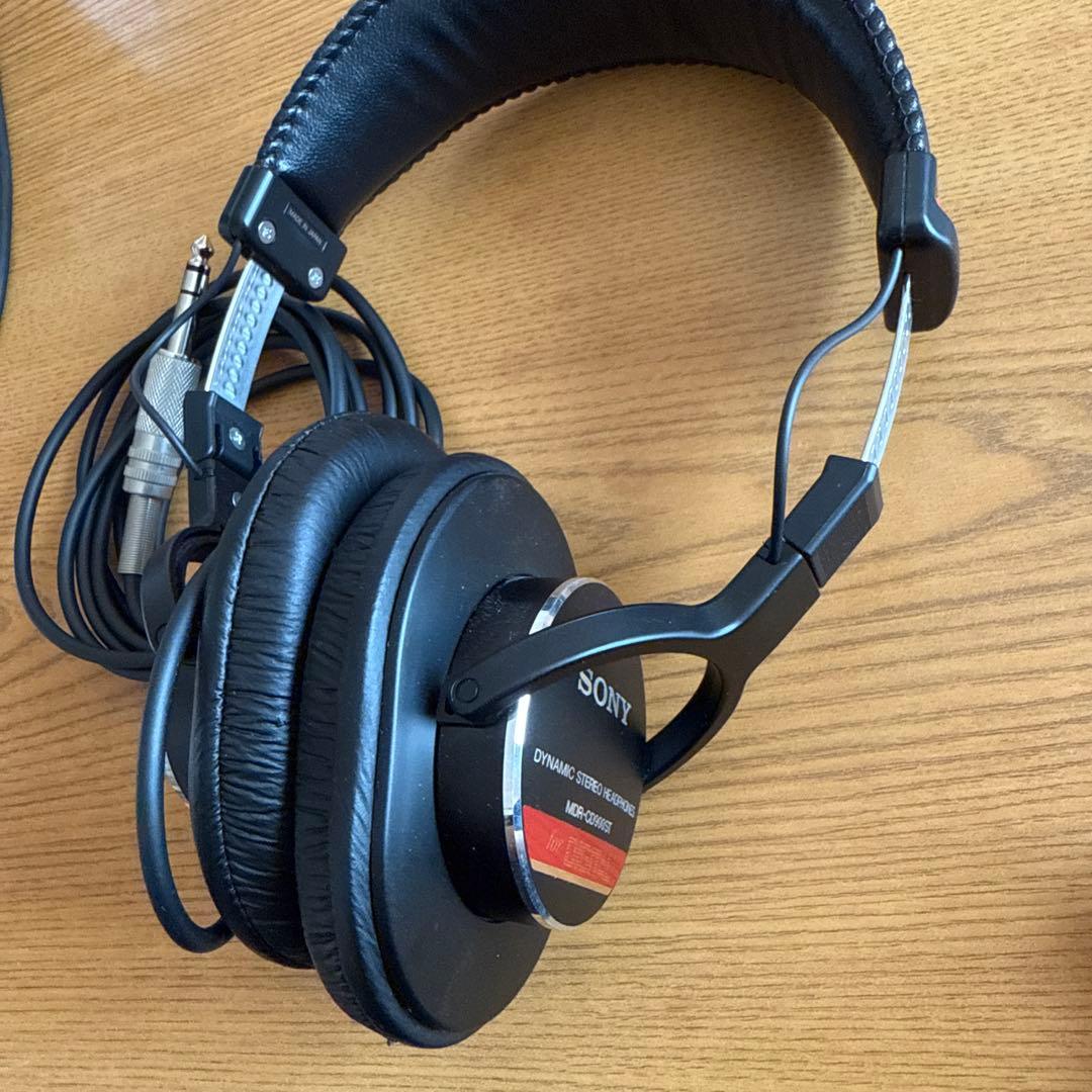 SONY MDR-CD900ST ヘッドホン 赤帯