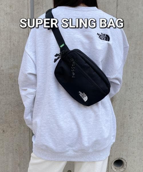 完売！ノースフェイス　SUPER SLING　ショルダーバッグ　クロスバッグ　黒